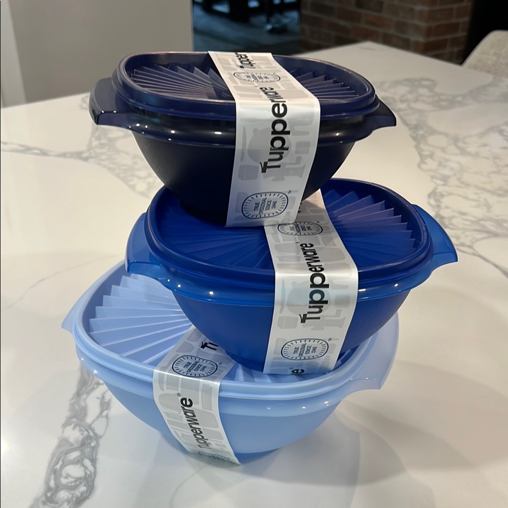 💙 Tupperware  Set 3pc.